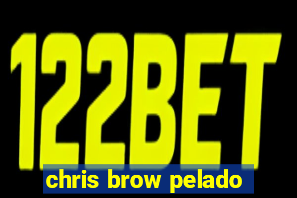 chris brow pelado